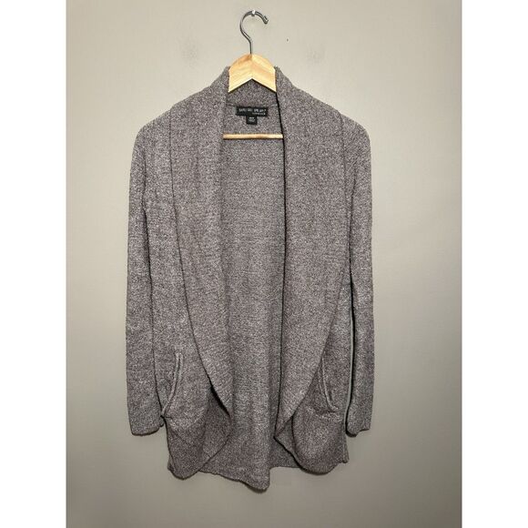 Barefoot Dreams Cozy Chic Lite Circle Cardigan Beige Lite Brown Size XS/Small - Picture 2 of 5